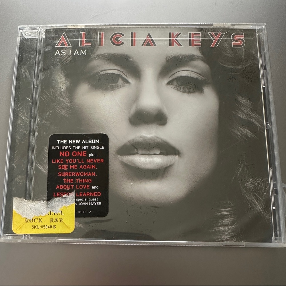 Brand new sealed 2007 Alicia Keys CD “As I Am”